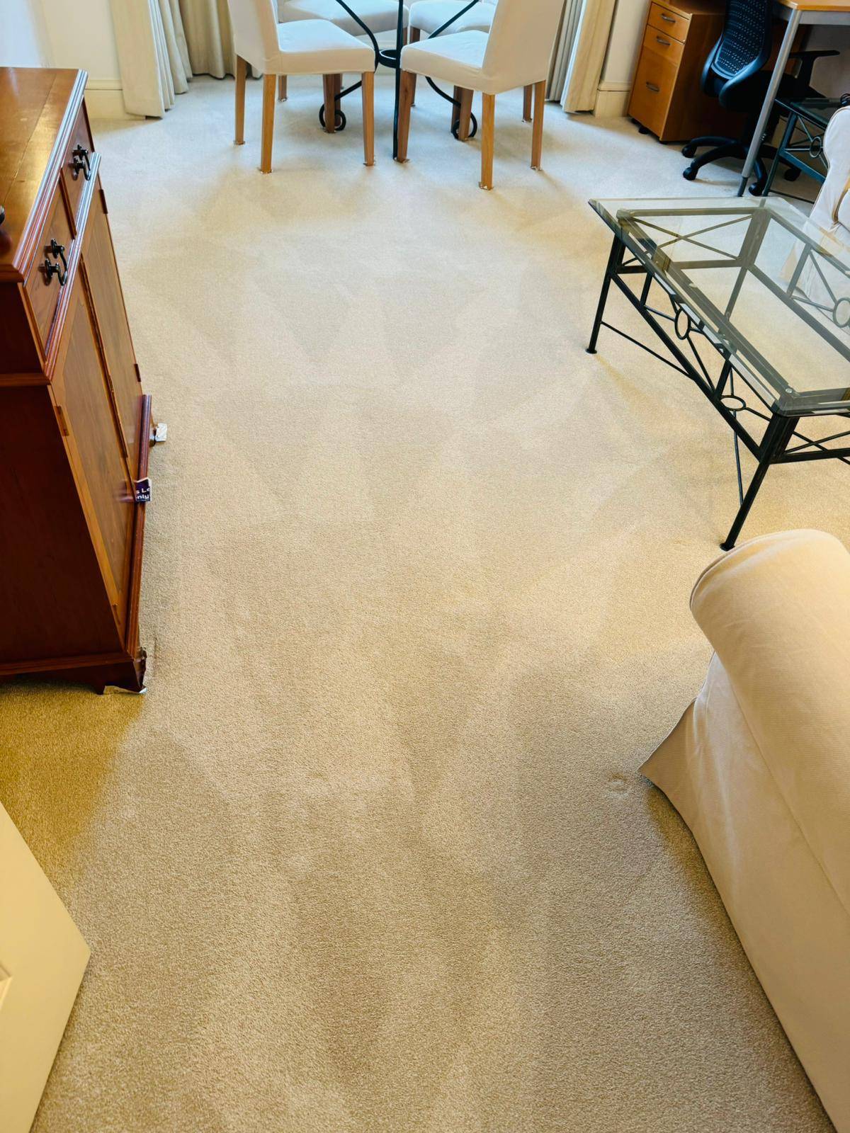 Carpet cleaning - work example 8